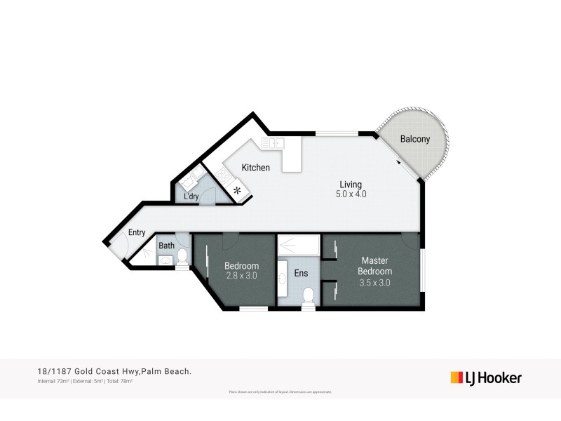 18/1187 Gold Coast Highway, Palm Beach QLD 4221 Floorplan