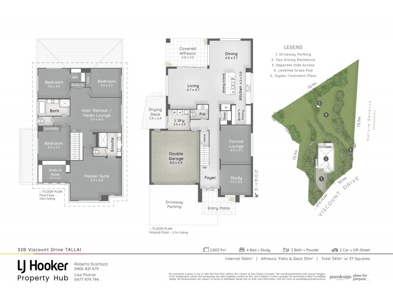 32A Viscount Drive, Tallai QLD 4213 Floorplan