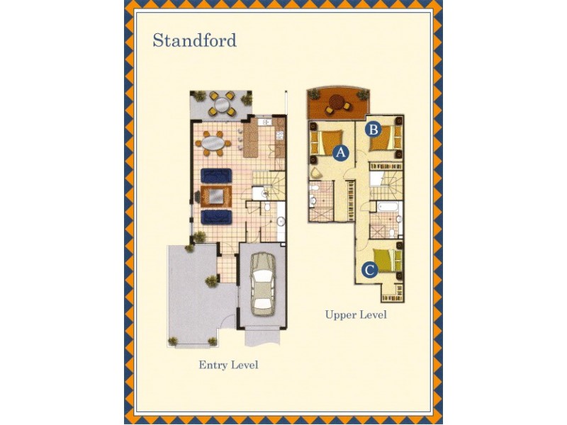 70/4 University Drive, Robina QLD 4226 Floorplan