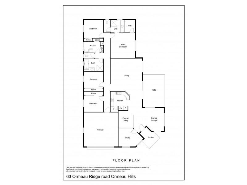 63 Ormeau Ridge Road, Ormeau Hills QLD 4208 Floorplan