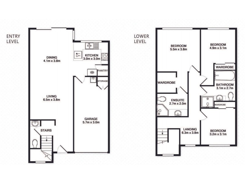 18/2 North Shore Avenue, Varsity Lakes QLD 4227 Floorplan