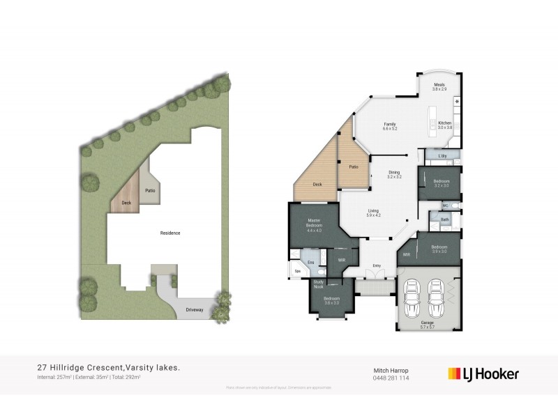 27 Hillridge Crescent, Varsity Lakes QLD 4227 Floorplan