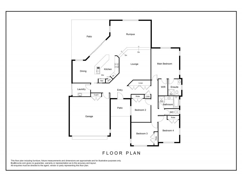 3 Callicoma Court, Ormeau QLD 4208 Floorplan
