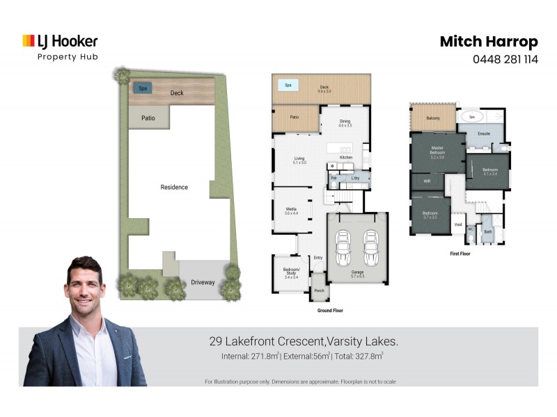 29 Lakefront Crescent, Varsity Lakes QLD 4227 Floorplan