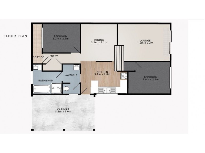 27/22 North Road, Woodridge QLD 4114 Floorplan
