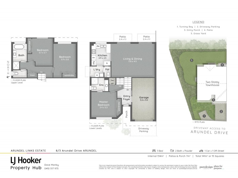 8/3 Arundel Drive, Arundel QLD 4214 Floorplan