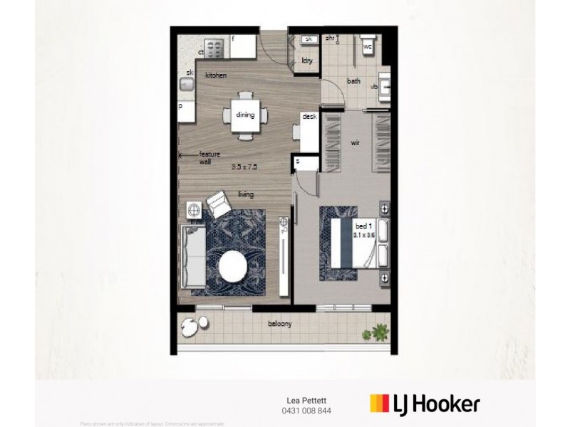 105/190 Varsity Parade, Varsity Lakes QLD 4227 Floorplan