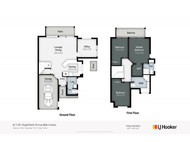 4/120 Highfield Drive, Merrimac QLD 4226 Floorplan