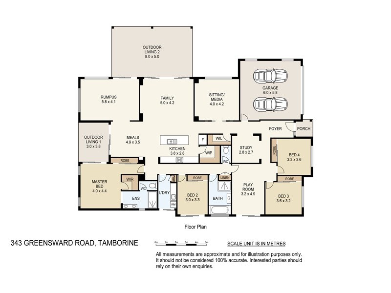 343 Greensward Road, Tamborine QLD 4270 Floorplan