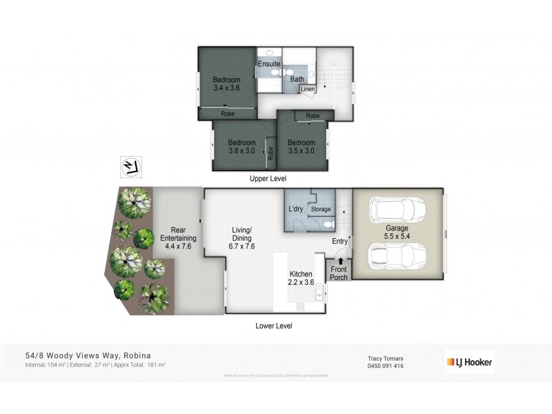 54/8 Woody Views Way, Robina QLD 4226 Floorplan