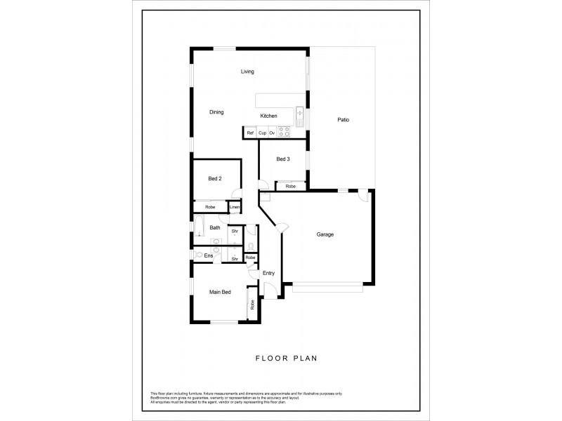 16 Susan Godfrey Drive, Windaroo QLD 4207 Floorplan