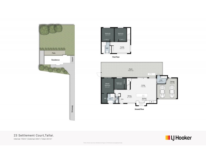 23 Settlement Court, Tallai QLD 4213 Floorplan