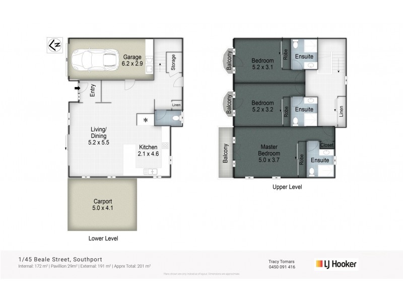1/45 Beale Street, Southport QLD 4215 Floorplan