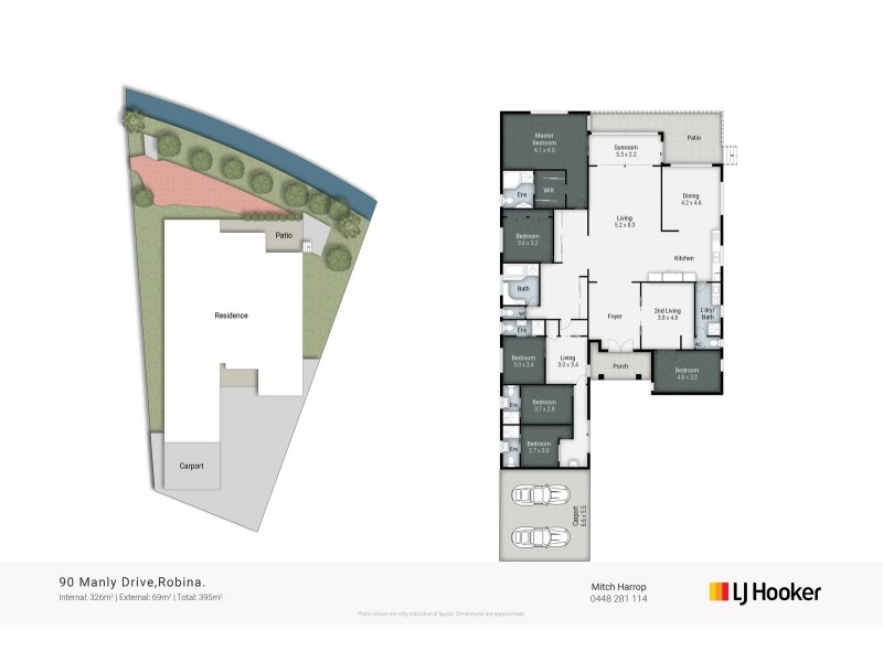 90 Manly Drive, Robina QLD 4226 Floorplan