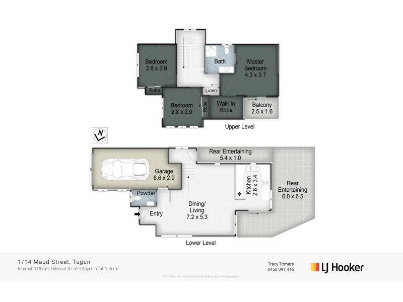 1/14 Maud Street, Tugun QLD 4224 Floorplan