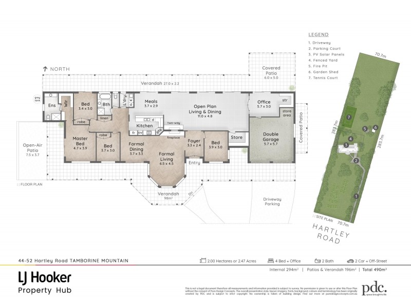 44-52 Hartley Road, Tamborine Mountain QLD 4272 Floorplan