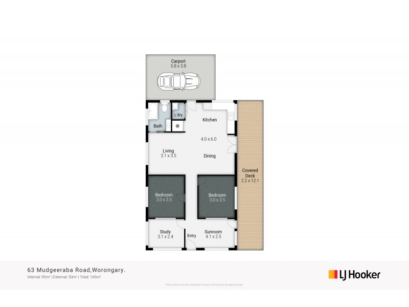 63 Mudgeeraba Road, Worongary QLD 4213 Floorplan