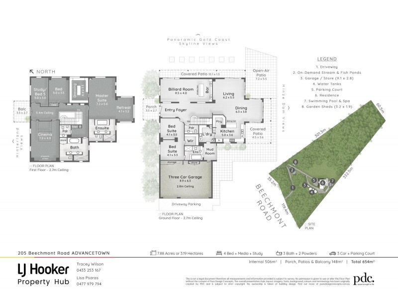 205 Beechmont Road, Advancetown QLD 4211 Floorplan