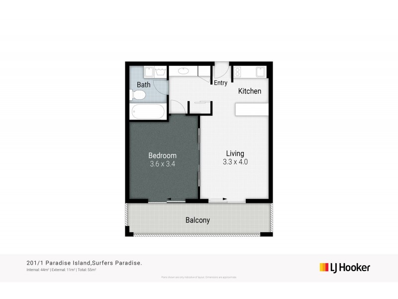 201/1-8 Paradise Island, Surfers Paradise QLD 4217