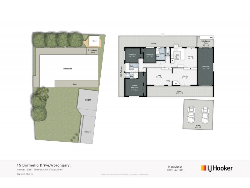 15 Dormello Drive, Worongary QLD 4213 Floorplan