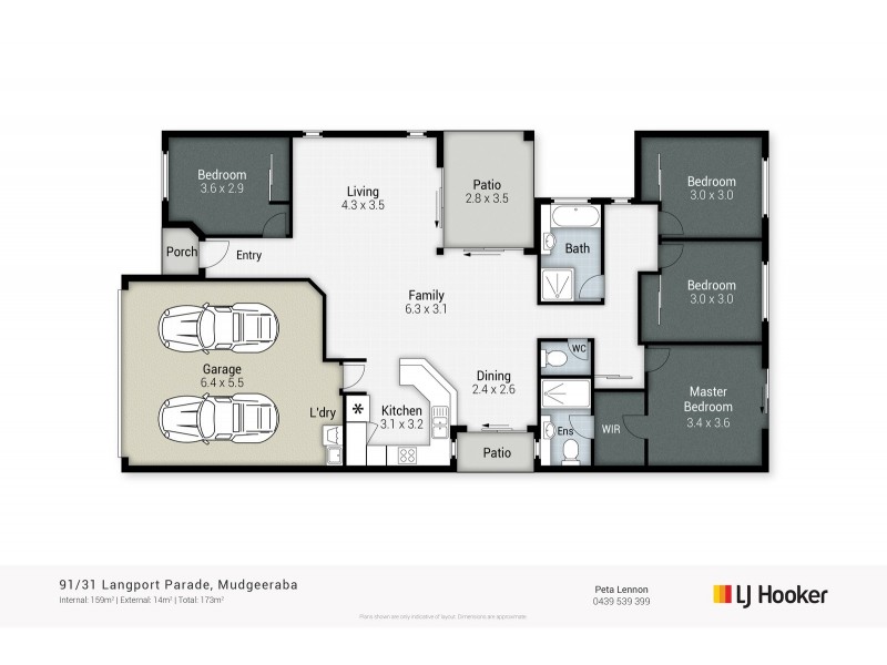 91/31 Langport Parade, Mudgeeraba QLD 4213 Floorplan