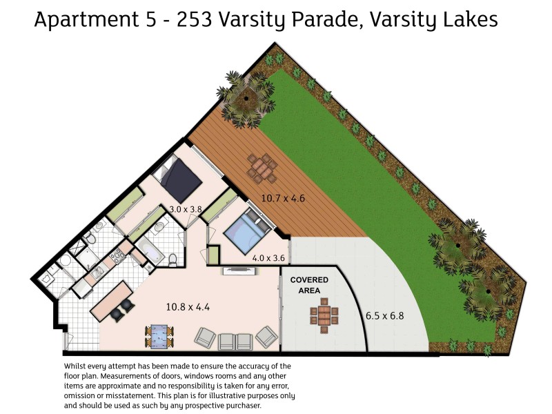 5/253 Varsity Parade, Varsity Lakes QLD 4227 Floorplan