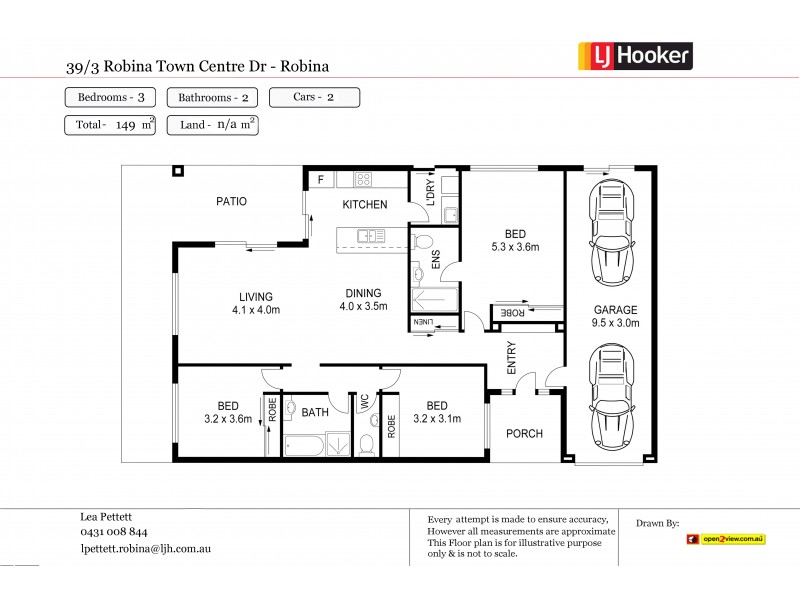 39/3 Robina Town Centre Drive, Robina QLD 4226 Floorplan
