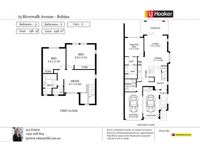73 Riverwalk Avenue, Robina QLD 4226 Floorplan