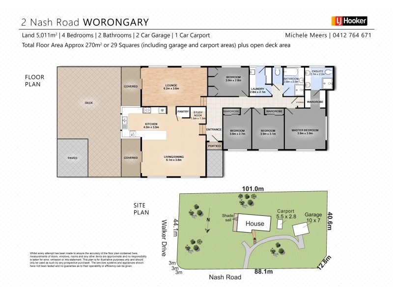 2 Nash Road, Worongary QLD 4213 Floorplan