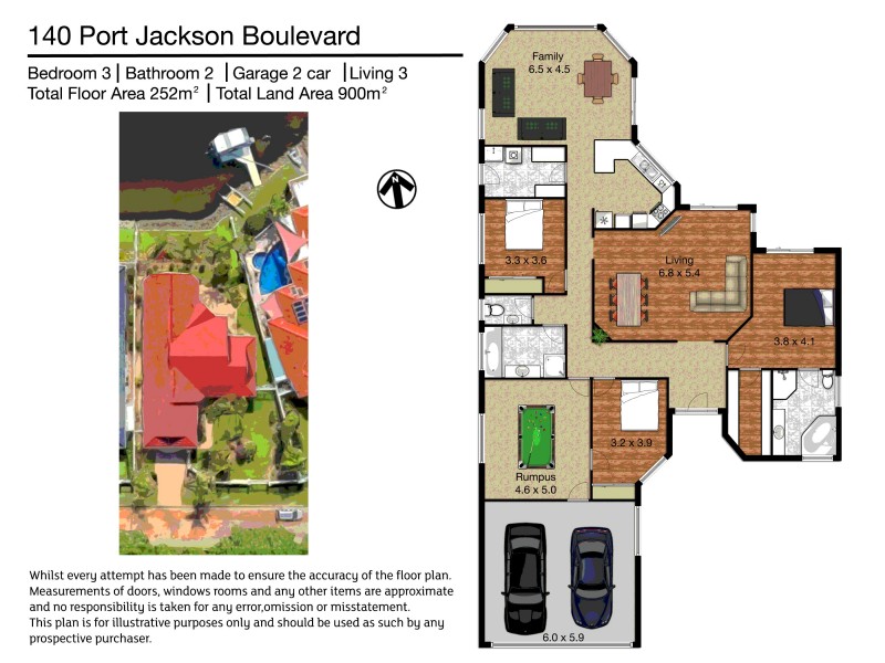 140 Port Jackson Boulevard, Clear Island Waters QLD 4226 Floorplan