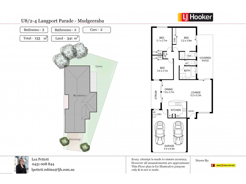 8/2-4 Langport Parade, Mudgeeraba QLD 4213 Floorplan