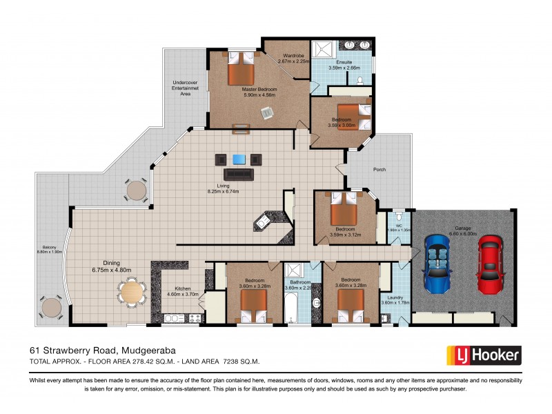 61-63 Strawberry Road, Mudgeeraba QLD 4213 Floorplan