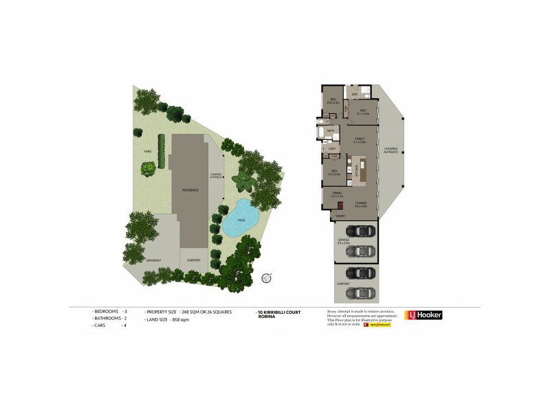 10 Kirribilli Court, Robina QLD 4226 Floorplan