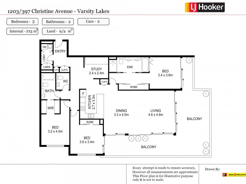 1203/397 Christine Avenue, Varsity Lakes QLD 4227