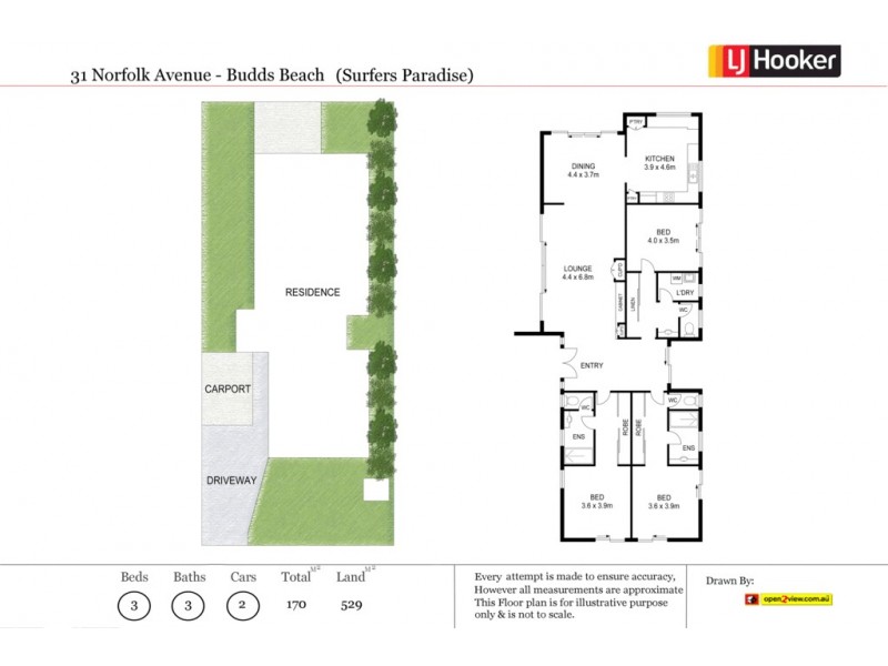 31 Norfolk Avenue, Surfers Paradise QLD 4217 Floorplan