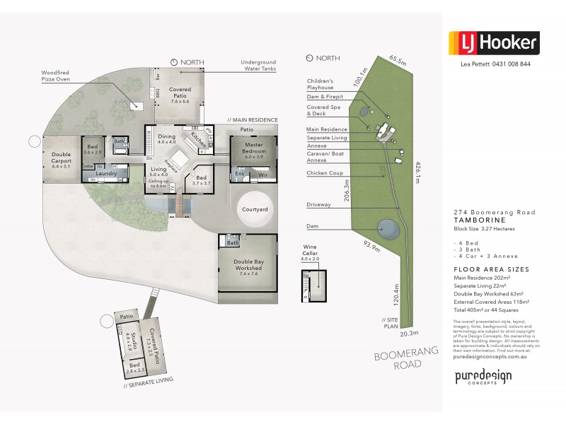 274 Boomerang Road, Tamborine QLD 4270 Floorplan