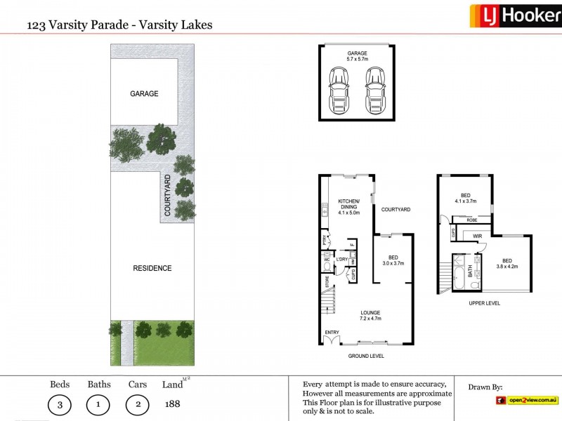 123 Varsity Parade, Varsity Lakes QLD 4227 Floorplan