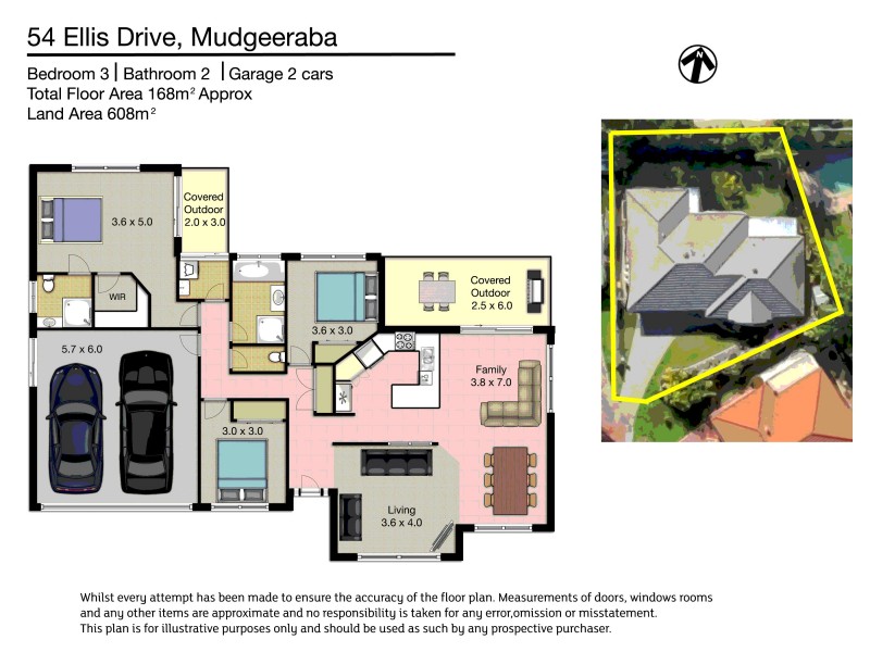 54 Ellis Drive, Mudgeeraba QLD 4213 Floorplan