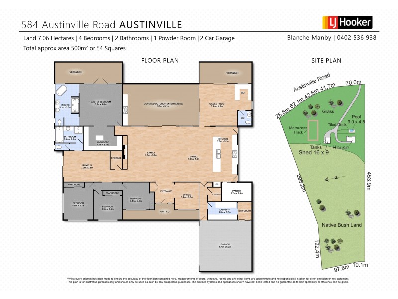 584 Austinville Road, Austinville QLD 4213 Floorplan