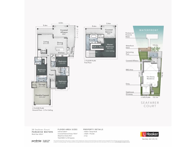 20 Seafarer Court, Paradise Waters QLD 4217 Floorplan