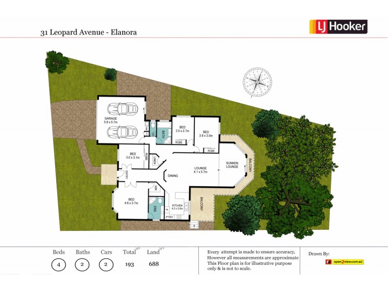 31 Leopard Avenue, Elanora QLD 4221 Floorplan