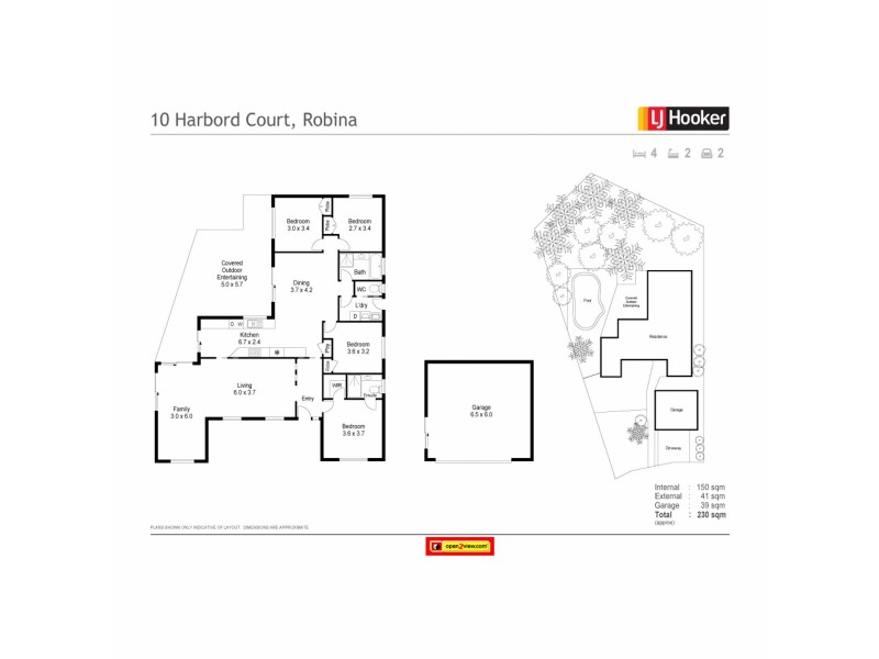 10 Harbord Court, Robina QLD 4226 Floorplan