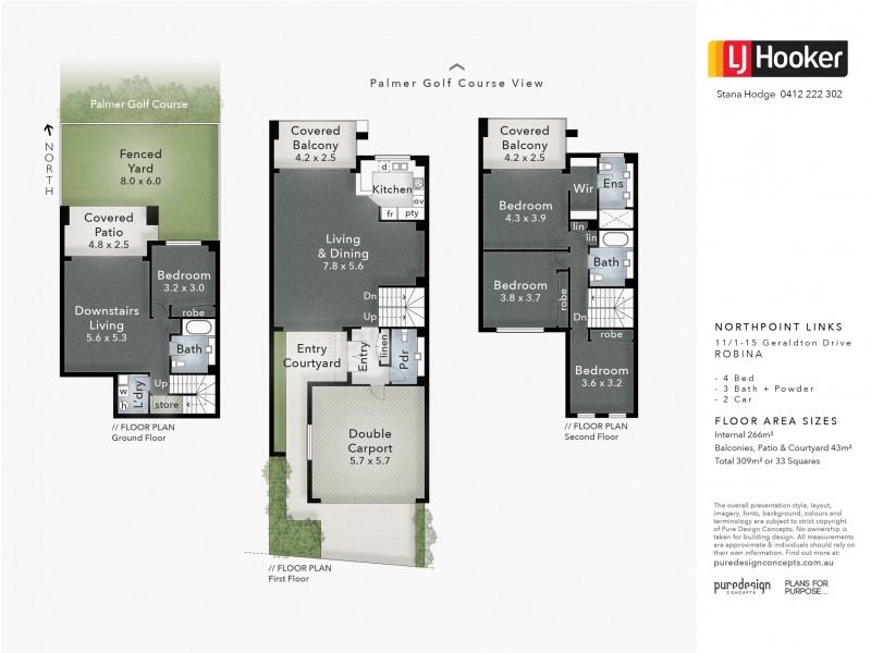 11/1-15 Geraldton Drive, Robina QLD 4226 Floorplan