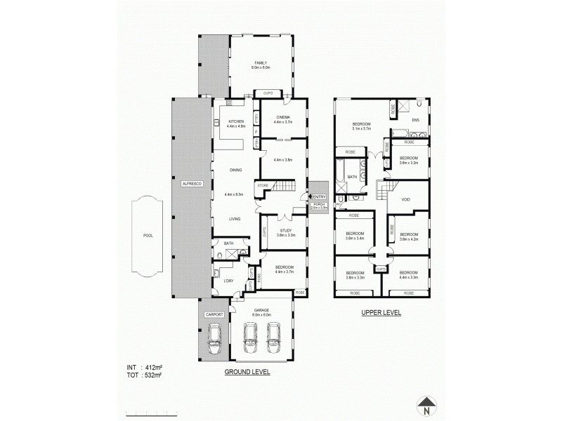 3 Manuka Road, Mudgeeraba QLD 4213 Floorplan
