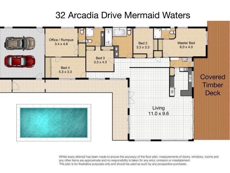 32 Arcadia Drive, Mermaid Waters QLD 4218