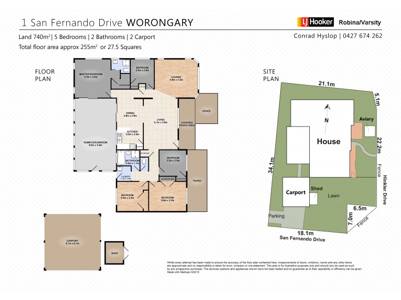 1 San Fernando Drive, Worongary QLD 4213 Floorplan