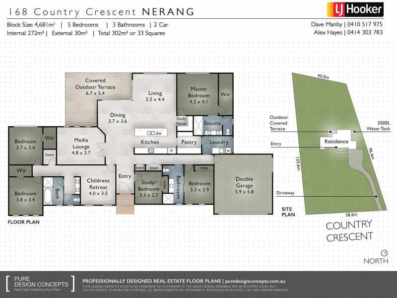 168 Country Crescent, Nerang QLD 4211 Floorplan
