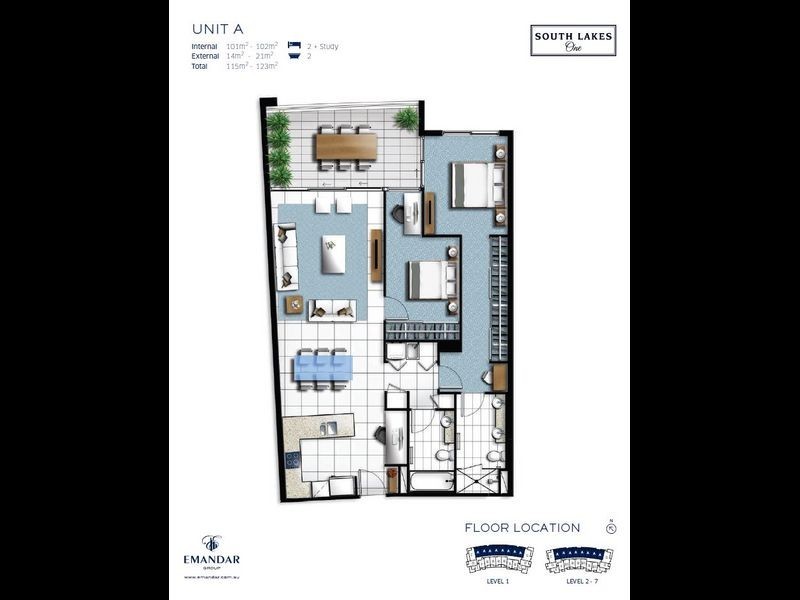 1304/869 Christine Avenue, Varsity Lakes QLD 4227