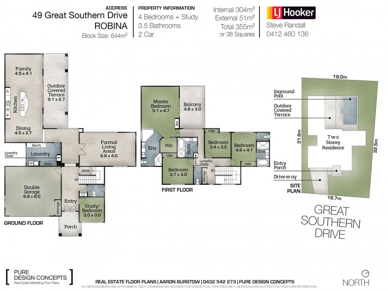 49 Great Southern Drive, Robina QLD 4226 Floorplan