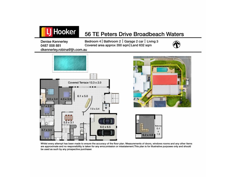 56 T E Peters Drive, Broadbeach Waters QLD 4218 Floorplan